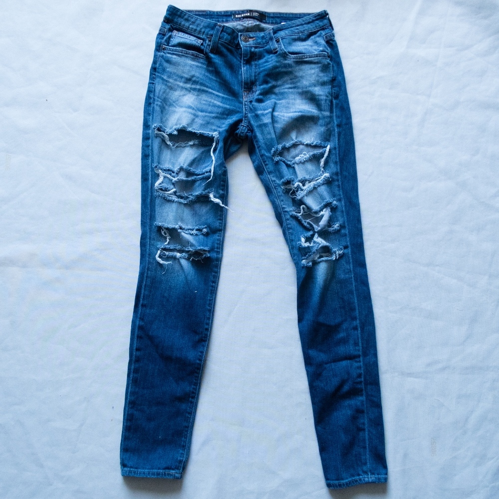Big Star Maddie Skinny Distressed Jean 26R